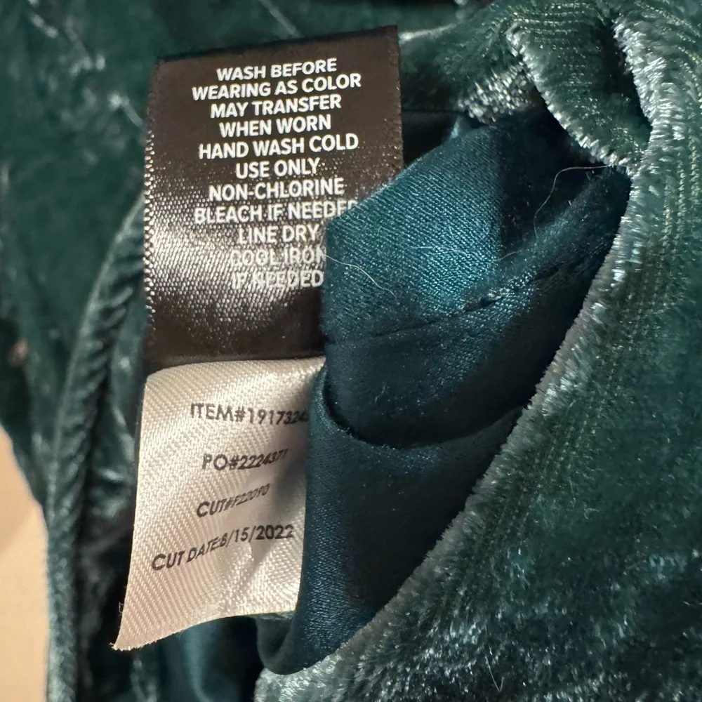 Torrid | Velvet Moto Jacket – Botanical Garden Green – Luxe Soft Texture - Picture 13 of 14